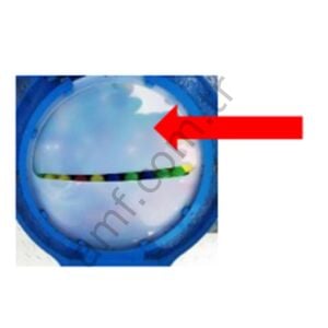 Rainbow Static Dome Pvc Rainbow Üst Top Kapağı Hareketsiz