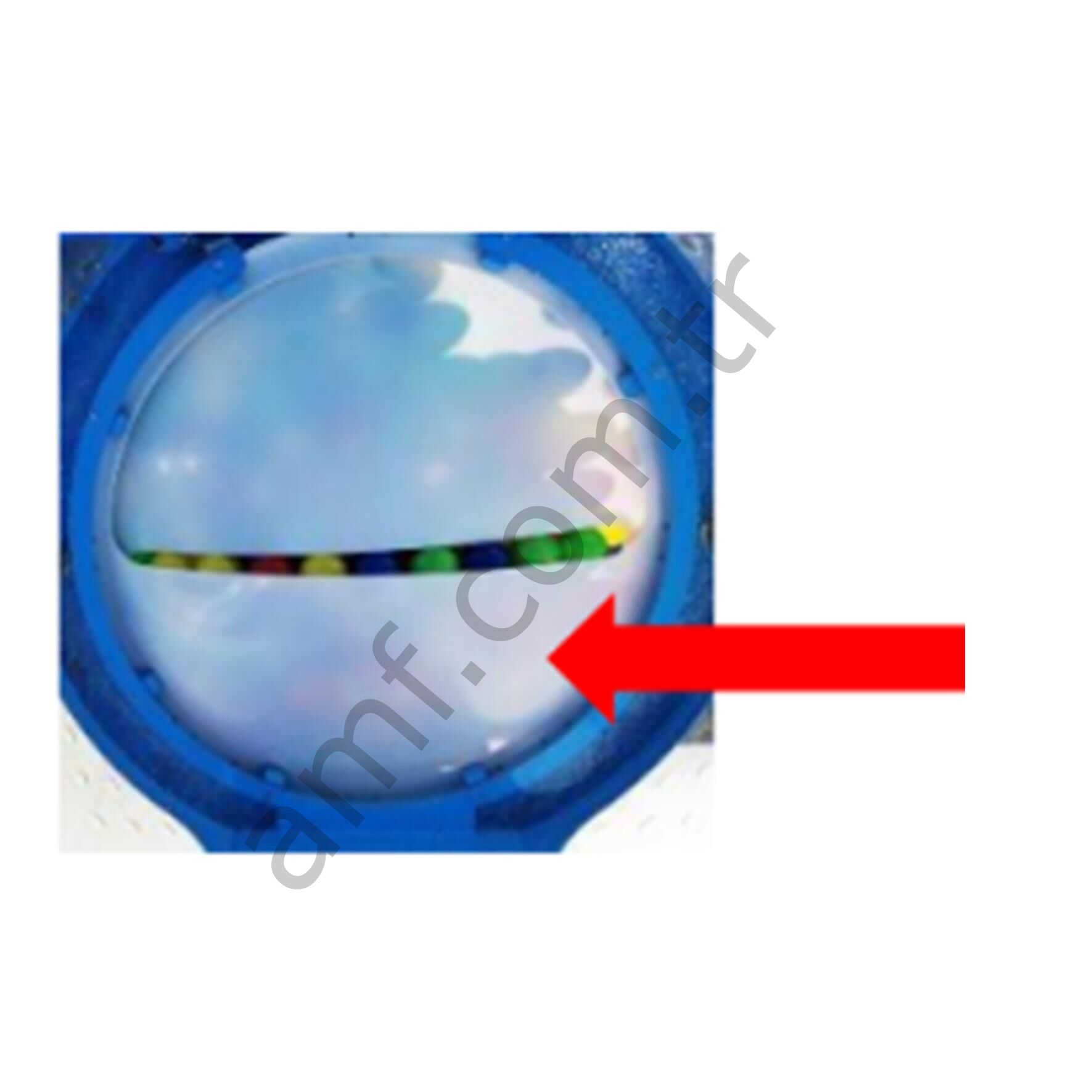 Rainbow Rotating Dome Rainbow Üst Top Kapağı Hareketli