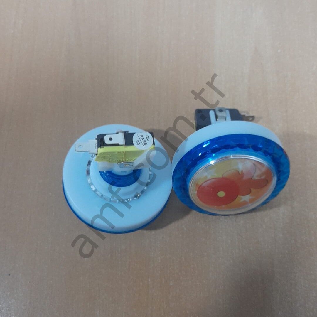 Truck Ok Start Button_2003001318 Ice Cream, Kamyon Başlatma Butonu, Çap Dış 65mm