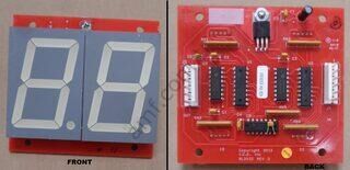 Ice, Pcba Display Ball Left 2 Digit_BL2032X Down The Clown, Gold Fishin, 2 Dijit Display