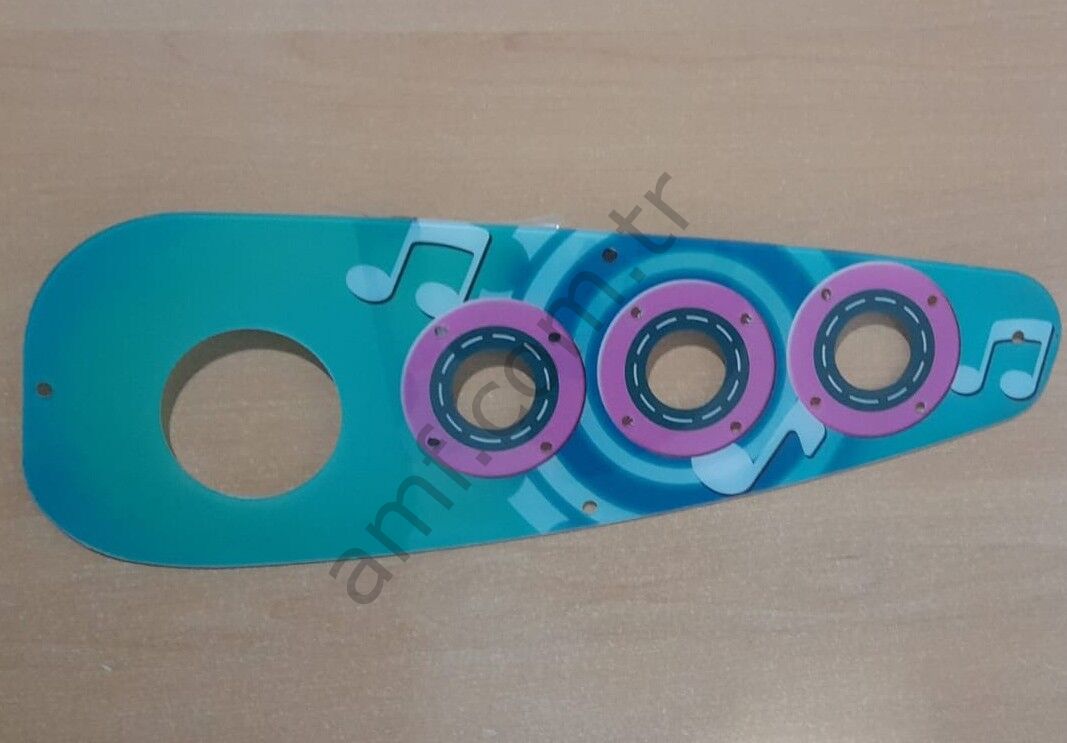 Crystal Train, Console Trim, Plexi_1023000299 Crystal Train, Ön Panel Naskılı Pleksi