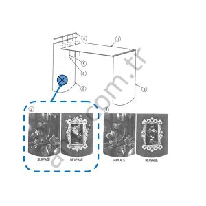 Sega Luigi's Mansion, Side Curtain Left_LMA-8503UK Luigi Mansion, Sol Perde