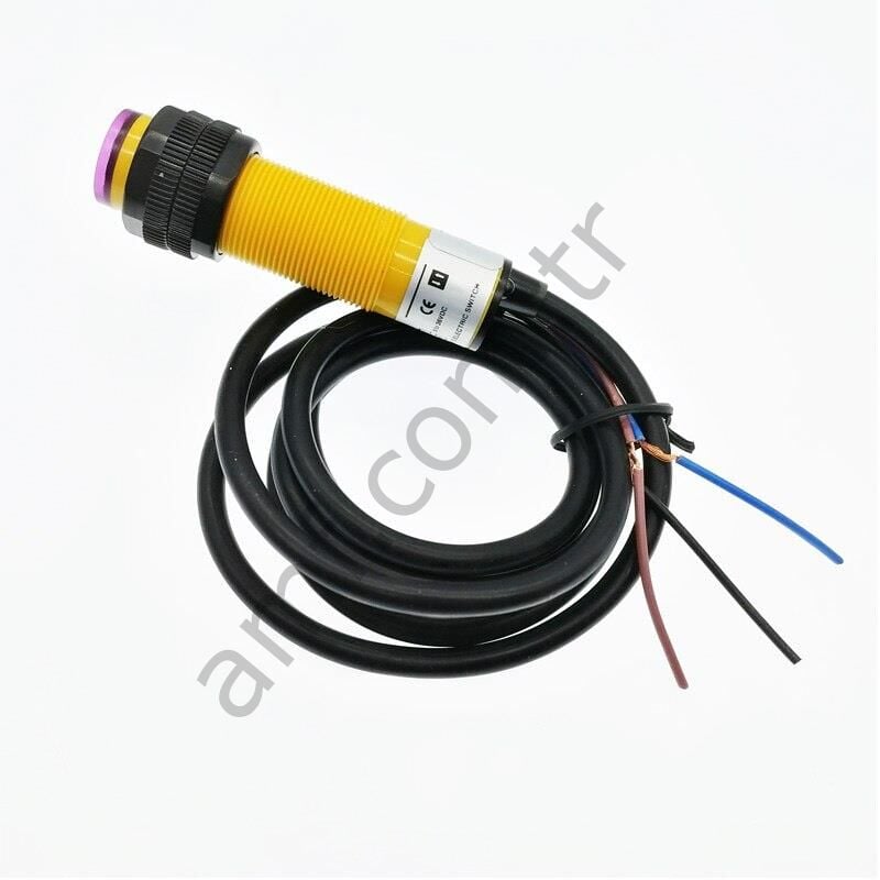 Sensor NPN NO_0-30cm_E3F-DS30C4 /E3FDS30C4) Cute Duck, Parmak Sensör 0-30cm