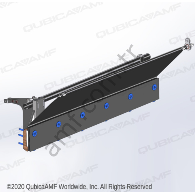Cushion Assembly, Even_088000198 Komple Top Çarpma Tahtası Donanımı Seti, Çift Nolu Makine, Eski Kod: 070-002-260
