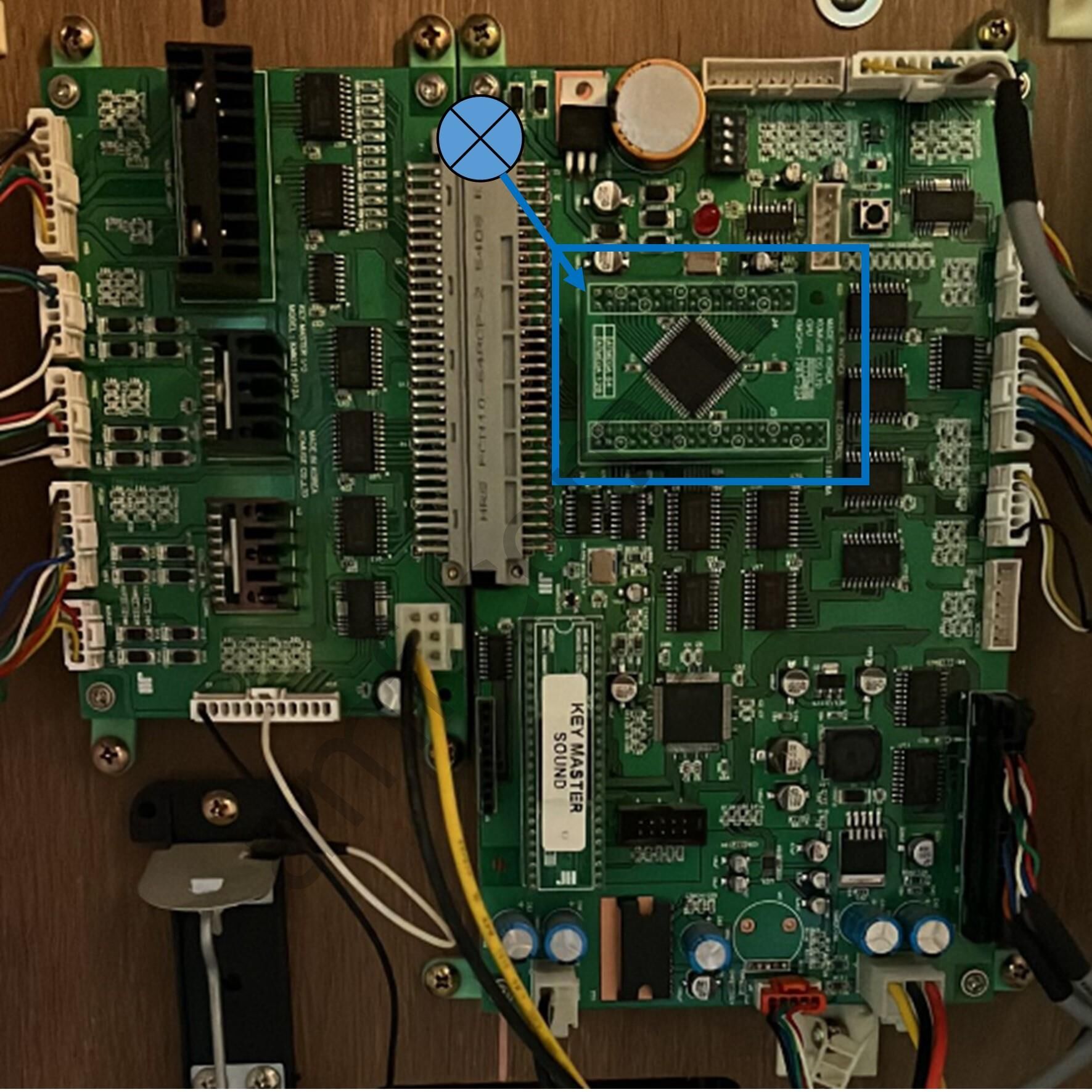 Key Master Cpu Board_AKEMOPCB010 Key Master Cpu