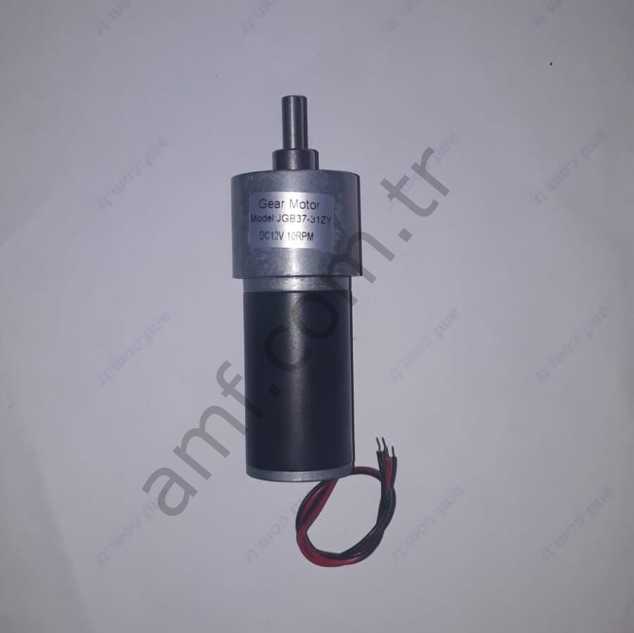 Gear&Motor Dc12Volt 10Rpm, 37mm Zombie Snatcher, XX, Redüktörlü Motor 12Volt 10Rpm