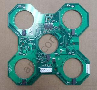 Gold Fishin, Pcba Sensor 5 Hole 4 Led_GF2041X Gold Fishin, Sensör Kartı, 5 Delikli 4 Ledli ( Makinada 4 Adet Vardır)