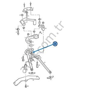 Table, Respot, Nylon Spacer(BG10)_V070007193 Tabla, Plastik Pul, Aralayıcı