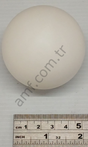 Ball 60mm Nylon White_253-0015UK Zombies Ready Deady Go, Topu