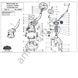 Adult B.Car Steering W. Coloumn_2A1332 Iepark Bumpercars, Büyük Boy, Direksiyon Alt Dişlisi