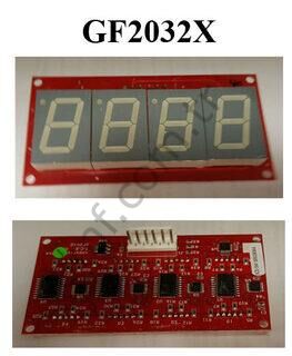 Gold Fishin, Pcba Bonus Display_GF2032X Gold Fishin, Ice Game, 4 Dijit Display Kartı