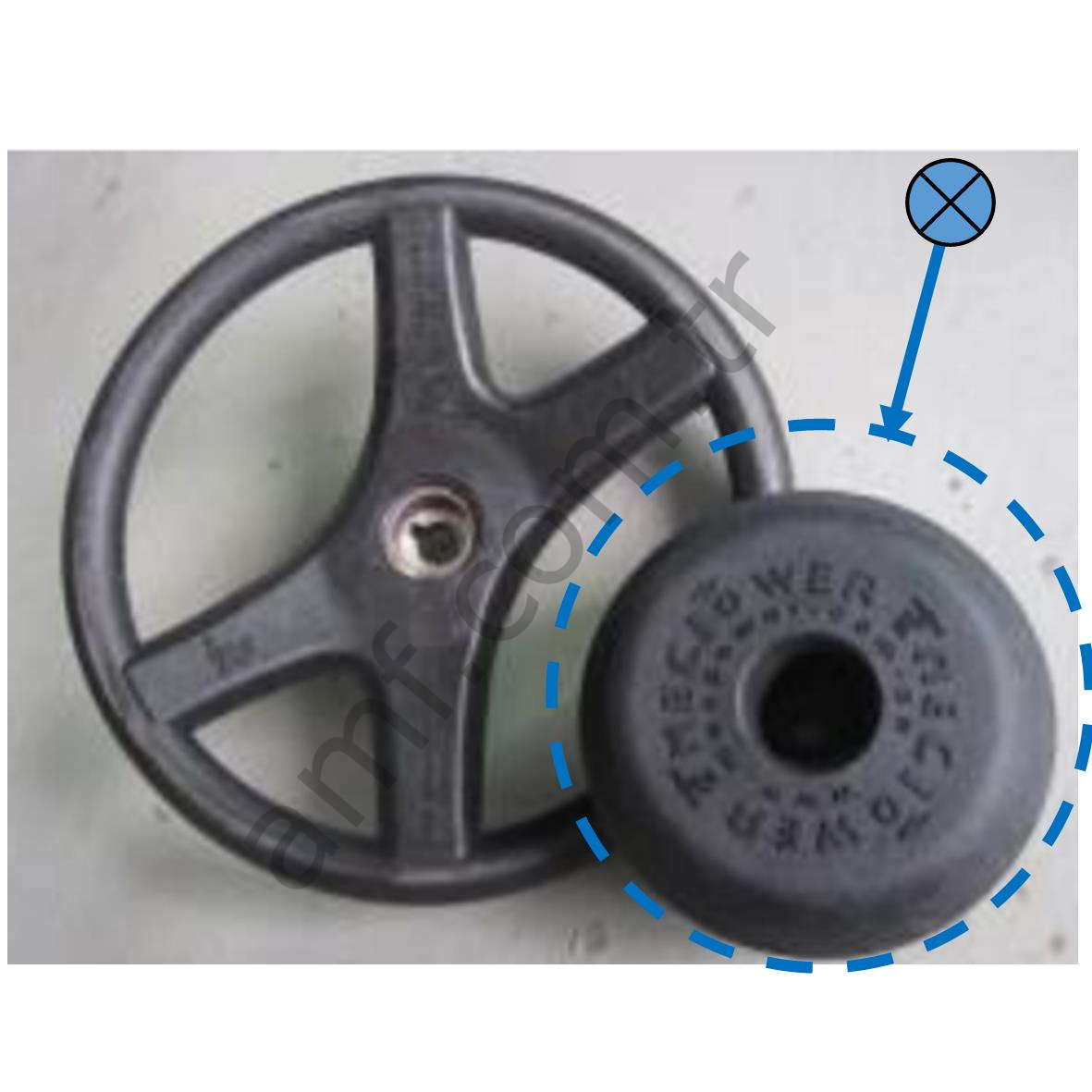 Büyük Boy Çarpışan Araba Direksiyon Pedi Bumpercar Big Size, Steering Wheel Pad