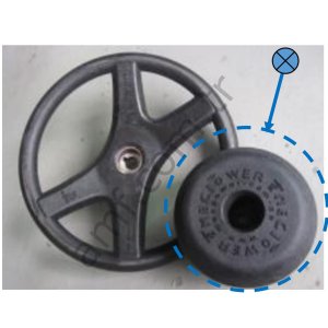 Büyük Boy Çarpışan Araba Direksiyon Pedi Bumpercar Big Size, Steering Wheel Pad