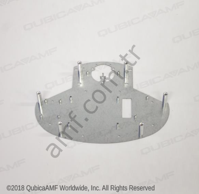 Upper Metal Base - Micro_METBASJACKSUP Scooring, Klavye Üst Bağlantı Tablası
