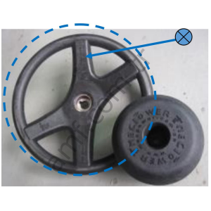 Büyük Boy Çarpışan Araba Direksiyon Bumpercar Big Size, Steering Wheel