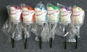 Shark Head With Base Set Of 6_WS2011SX Hammer Head, Kafa Kiti, Altılı Set.