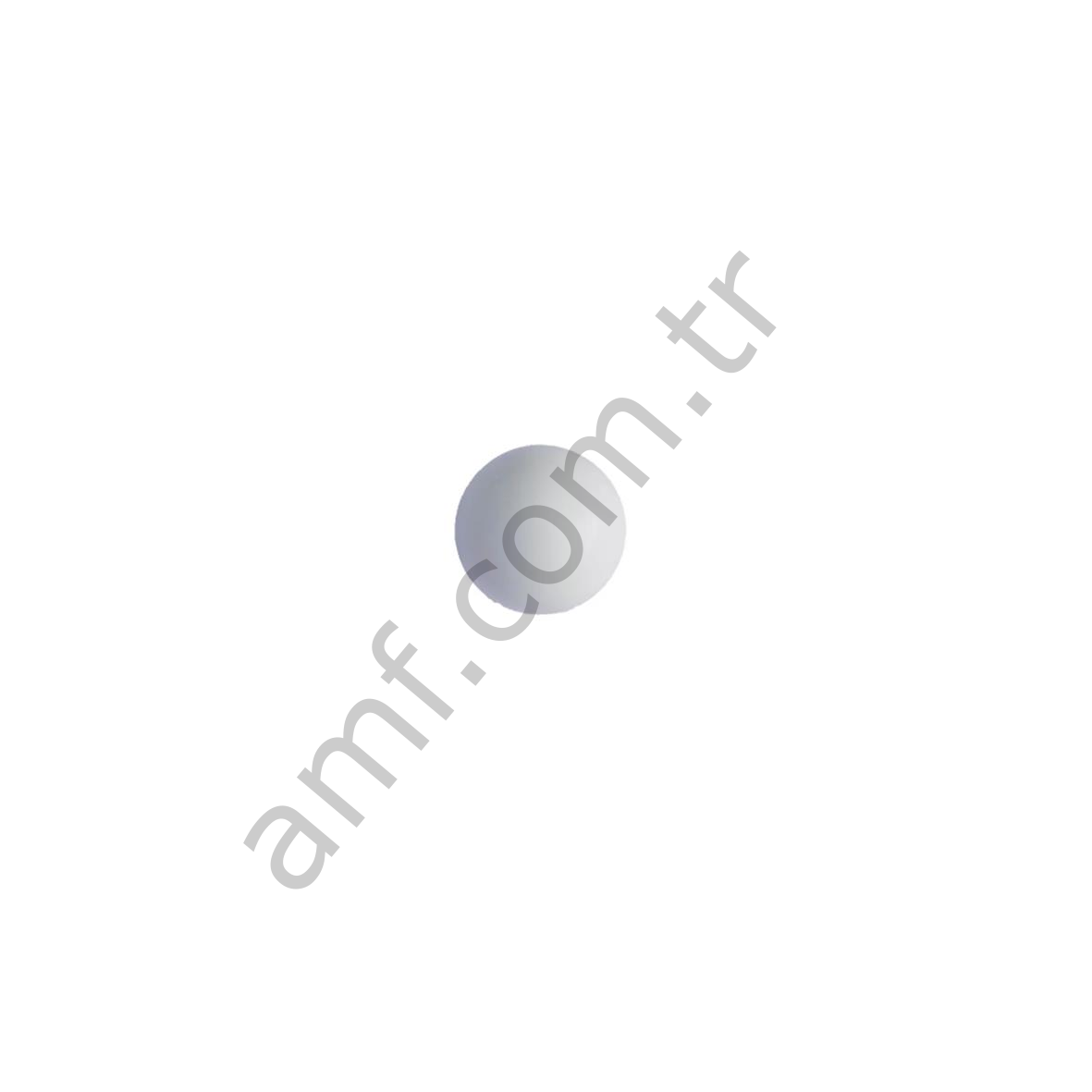 Profesyonel Langırt Topu İtalyan 34mm Çap Beyaz Professional Table Soccer Ball White , Dia 34mm, Roberto Italy