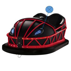 Mid Nk1 Front Light Cover Left Hand İepark Bumper Cars, Orta Boy Nk1 Model Ön Far Koruma Camı Sol Taraf