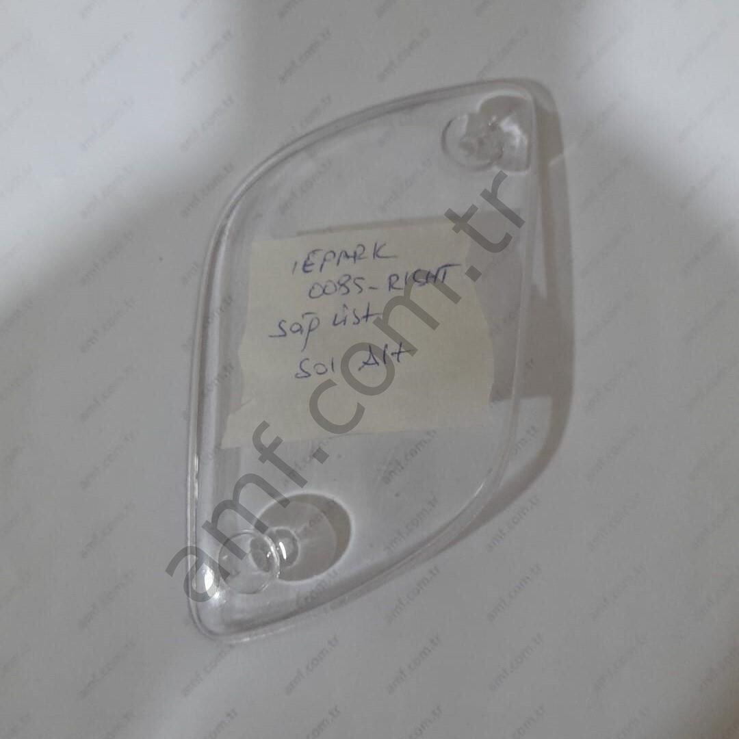 Mid Size Nk1 Rear Light Cover Clear İepark Bumpercars, Orta Boy Nk1 Model Arka Lamba Koruma Camı Sağ Taraf