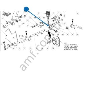 Shuttle Drive Link Assmbly_070006292 Mekik Sürücü Linki Alüminyum