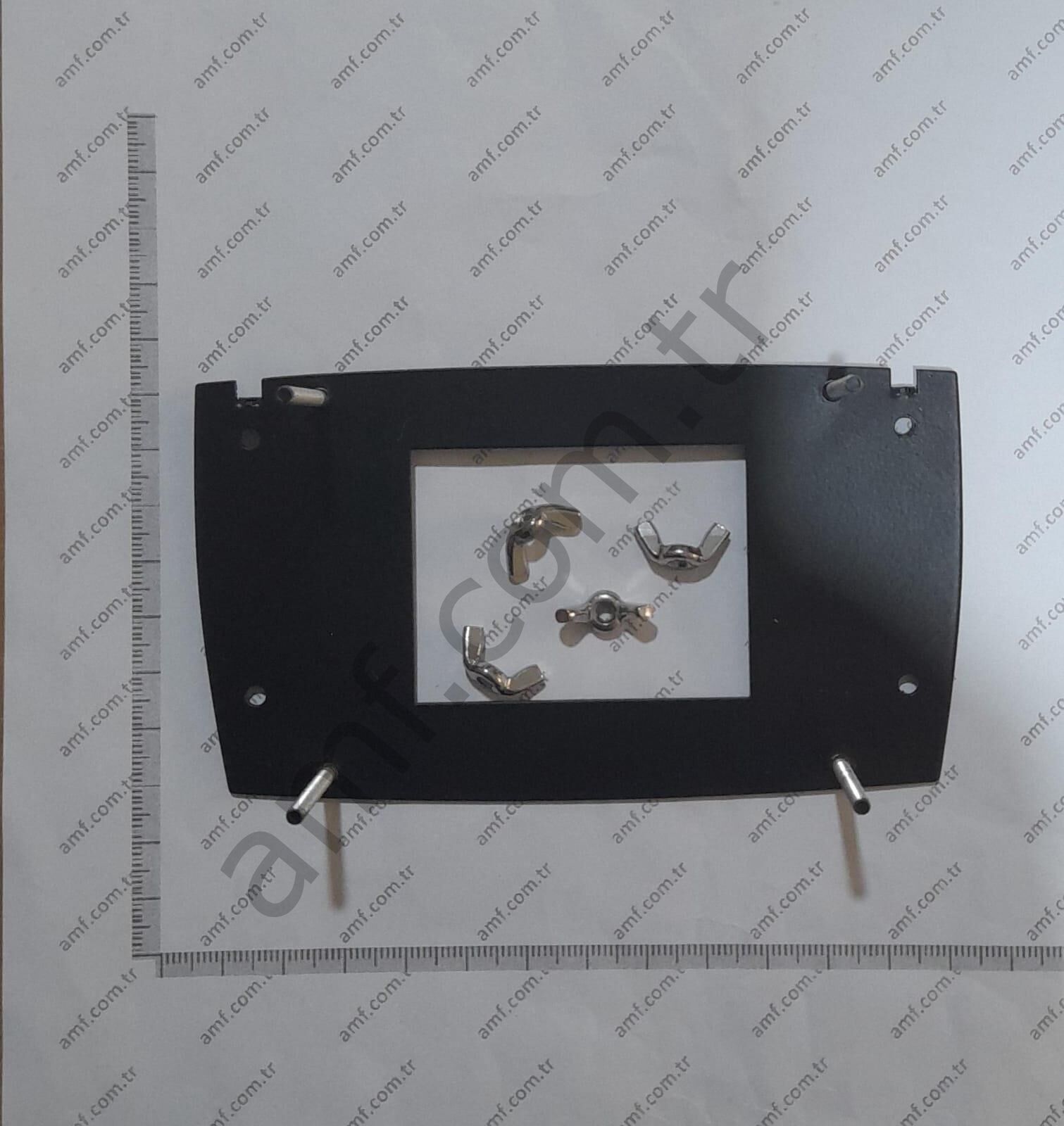 Intercard Screwed Bottom Cover Metric M3 Intercard Okuyucu Alt Kapak ve Bağlantısı, Metrik Somunlu M3