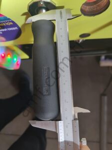 Plastic Sleeve Leader Black Handle_5728-W Sam Soccer Tecno, Kol Tutamak, Siyah