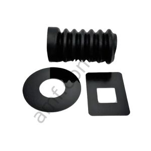 Rubber Boot Dr With/Pinch&Disk_99-10-100 Transformers, Silah Alt Körük, Pvc Çerçeve ve Tuvarlak Çerçeve Set
