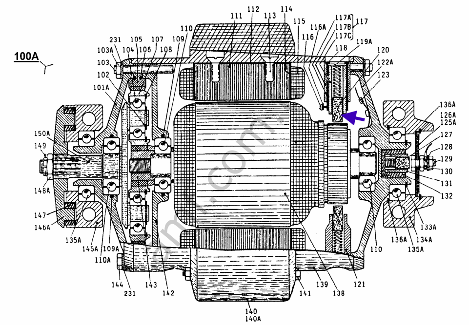 Motor Carbon Brush_120 Çarpışan Araba, Büyük Boy, Motor Kömürü