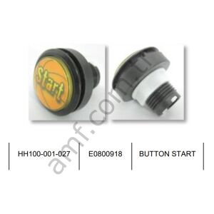 Hittin Hoops Start Button_HH100-001-027/E0800918 Hittin Hoops Start Butonu, 45mm Sarı Düz Buton