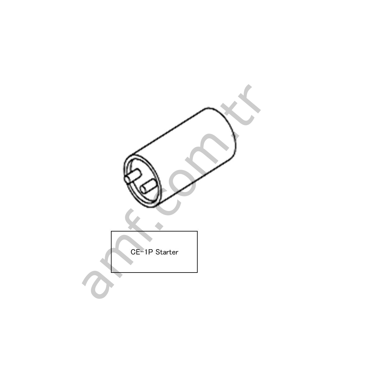 Shark Panic, Starter_A01-G000107A-CE-1P Shark Panic, Floresan Armatürü Başlatıcısı