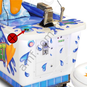 Stinky Feet Medium Button_SF100-001-123/E0801011 Stinky Feet Buton, SF100-001-123/E0801011, 42mm