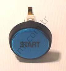 Iceball Fx Start Button, Blue_AR2005 Iceball Fx, Start Buton, Mavi, Orjinal