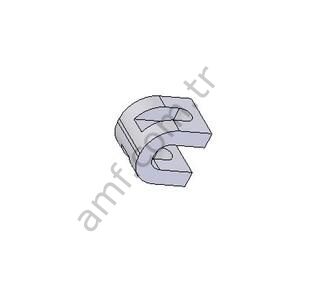 Insert-Respot-Plastic/RoundHole (BG10)_070007197 Tabla, Makas Ucu Plastik Kaydırıcı, Eski Model, Adet