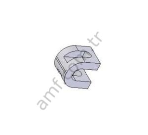 Insert-Respot-Plastic/RoundHole (BG10)_070007197 Tabla, Makas Ucu Plastik Kaydırıcı, Eski Model, Adet