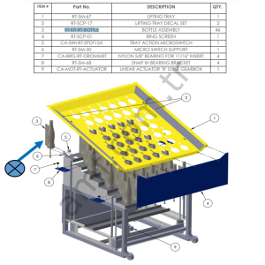Ring Toss, Bottle Asmbly_RT-KIT-RT-BOTTLE Ring Toss, Şişe