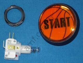 Ice Basketball, Start Large Button Orange_NB2005 Ice Basketball,  Büyük,  Başlatma Butonu