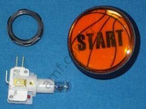 Ice Basketball, Start Large Button Orange_NB2005 Ice Basketball,  Büyük,  Başlatma Butonu