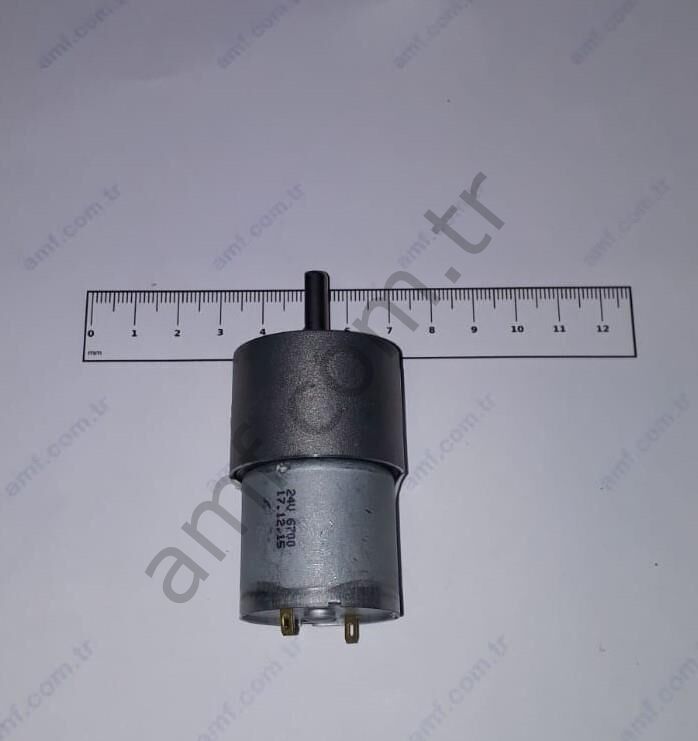 Gear&Motor 12Volt 10Rpm Amber Bus, Redüktörlü Motor 12v 10 Rpm