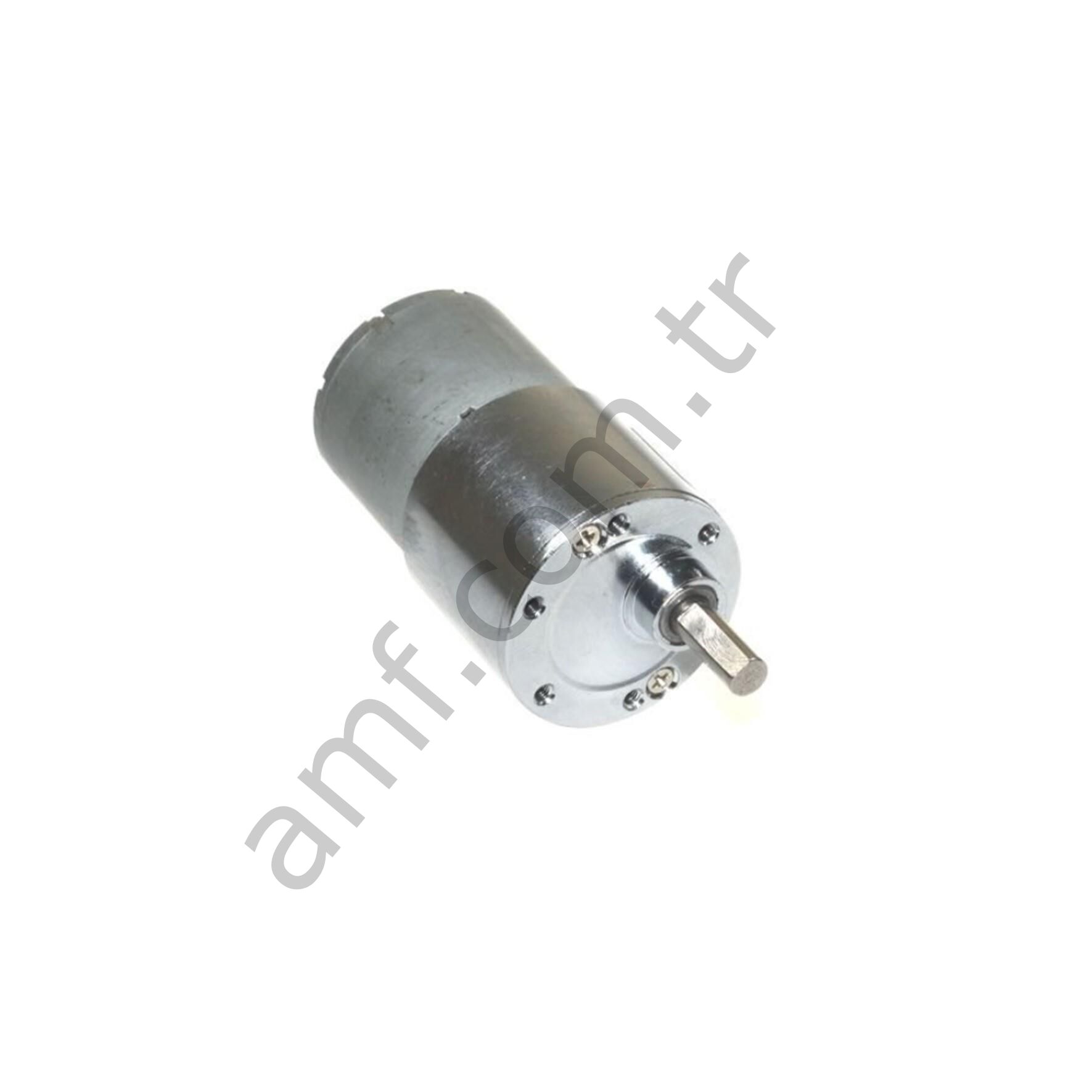 Redüktörlü Motor, KGB37RG, Dc 12Volt 16Rpm 37mm Dc 12Volt 16Rpm Redüktörlü Motor