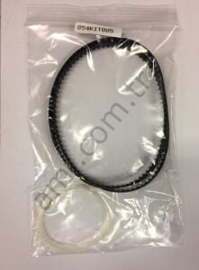 Ticket Taker, New Belt Kit 4 Belts_054KIT005 Ticket Station, Kayış Kiti, 2 Şeffaf Flat Kayış & 2 Zaman Kayışı