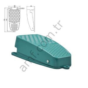 Gwest AP-3 Alüminyum Ayak Pedalı