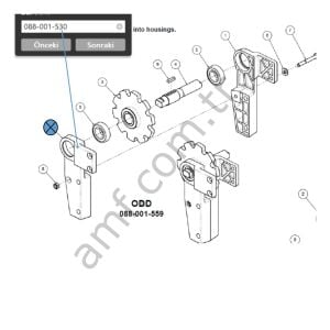 Sprocket Yoke Right Hand_088001530 Edge Kazan