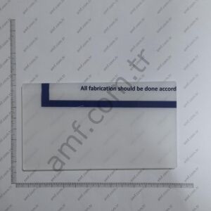Super Kixx Display Guard Acrylic Super Kixx Display Koruyucu Pleksi, 78.5x140-3mm