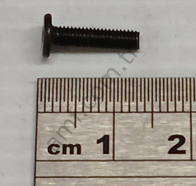 Black Flat Head Scr Hex M3x12_ACG-GSCL001 Vr Agent, X, Gözlük Vidası