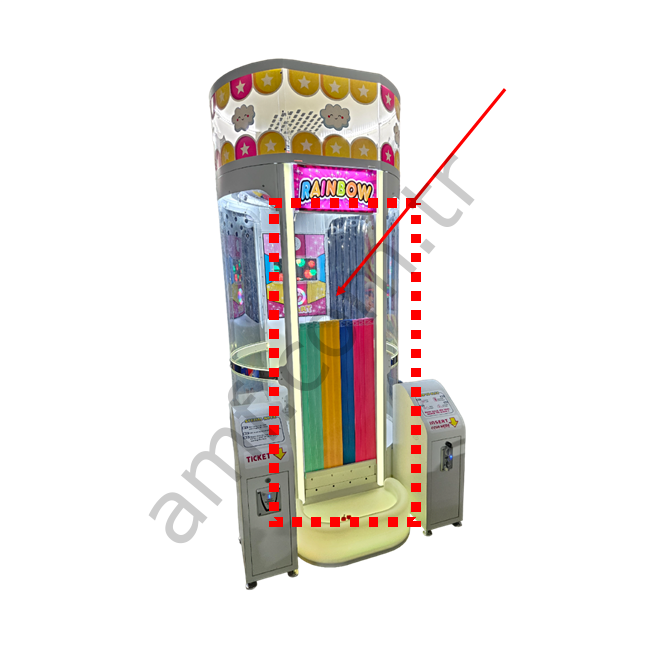 Curtain Set 11pcs 4 Colors Rainbow, Ön Lastik Seti, Komple, 11li 4 Renk