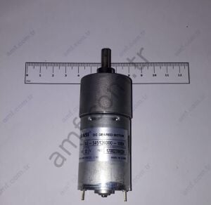 Gear&Motor 12Volt 38Rpm_SG-54126000-180K Galaxy Travel, Redüktörlü Motor, 12v Dc 38 Rpm