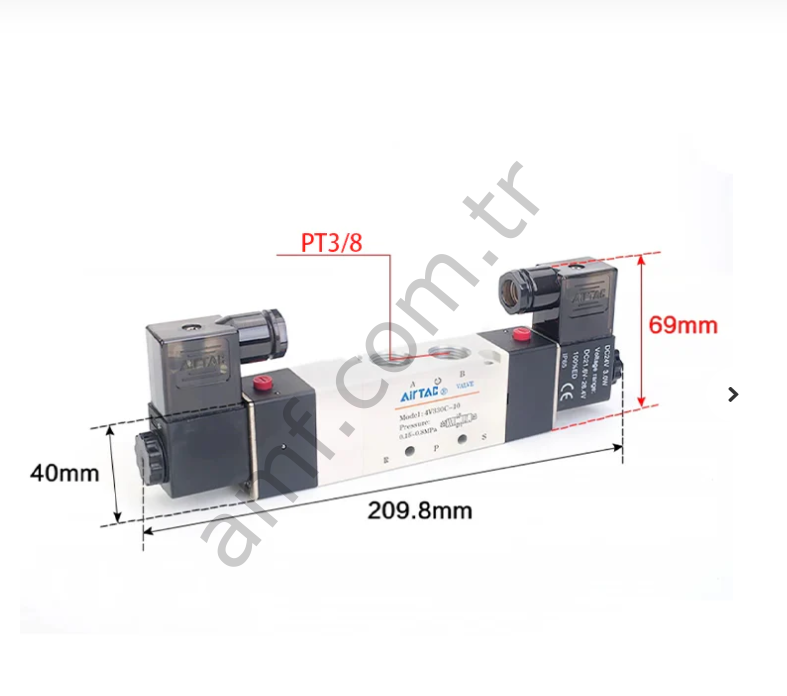 Air Valve 4V330C10F_ATV-0109G01 Atv Slam Hava Valfi 4V330C10F
