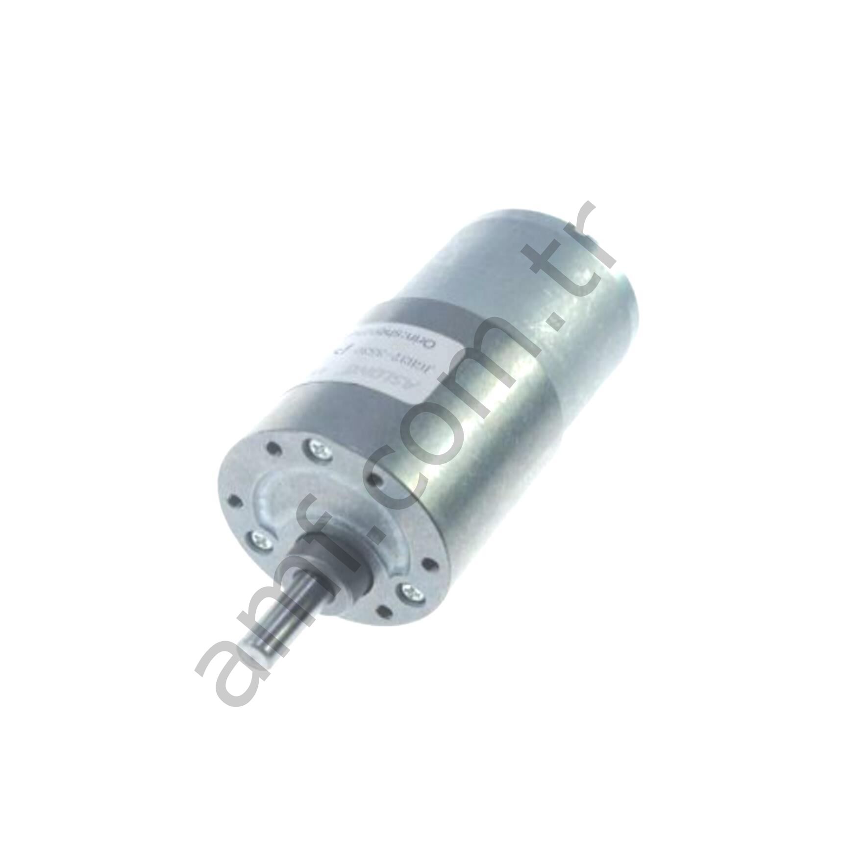 Gear&Motor 12Volt 38_38G12V20RPM Polihelicopter,  Redüktörlü Motor 12 Volt 20 Rpm, Şaft Uz.14mm