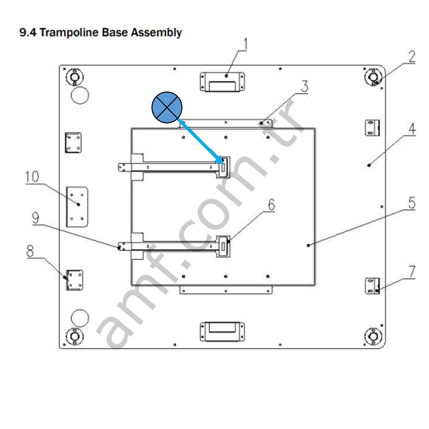 Pogo Jump Sensor Cover_P165-0421-00 Pogo Jump, Sensör Koruyucu_P165-0421-00/202.4.2026.053
