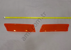 Sport Bumpercar, Headlight Lens Small, Set Tecway Sport Büyük Boy Çarpışan Araba Farn Lensi Kırmızı, Sağ Sol Set